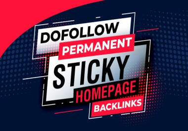 Make 100 PBN DA 50 DoFollow Permanent Sticky HomePage PBN