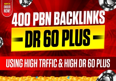 Premium Links 400 DR 60 Plus PBN Backlinks Homepage DoFollow for Poker Casino Slot