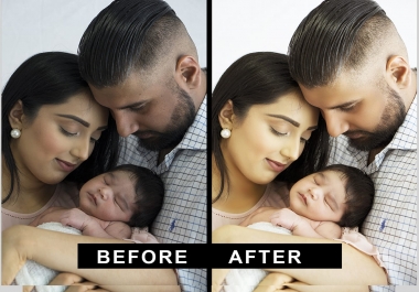 I will professionally edit your images in photoshop within 12 hours