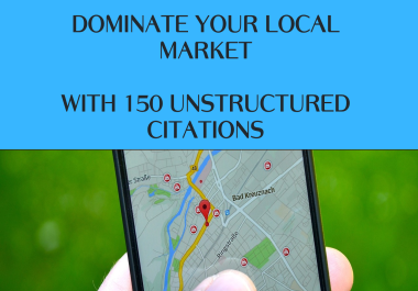 150 unstructured citations for local SEO