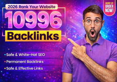 2026 Updated Biggest Manually 1st page Booster Package with 10996 Backlinks