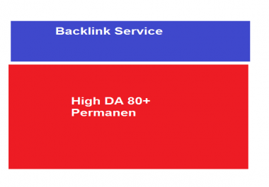 Manual 80 SEO Backlinks Of DA 80+ For Top Google Ranking