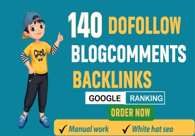 I will do 140 edu. gov dofollow blogcomments backlinks
