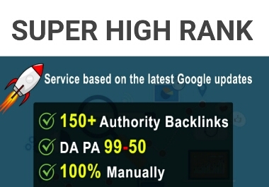Manually 150 High Authority Profile Backlinks from DA-99 PA-50 Sites Skyrocket your Google Ranking