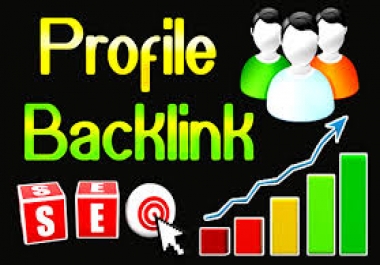 I will mannually create 100 Authority profile backlinks