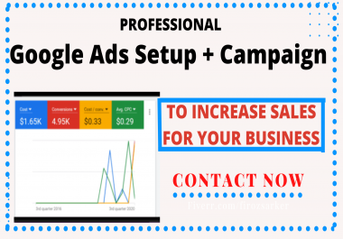 I will create and optimize google ads PPC campaign