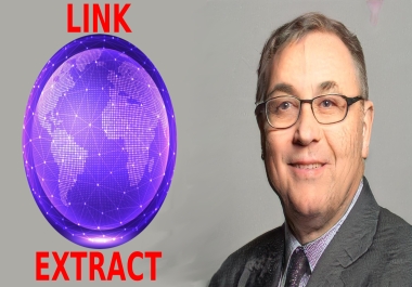 Extract all links from up to 10 pages in plain text