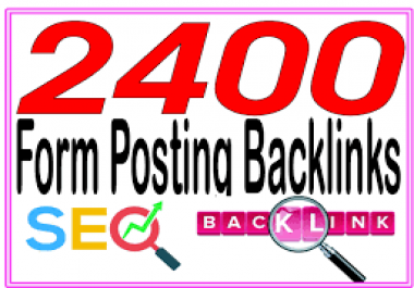 Provide 2400 Forum posting backlinks best for your seo