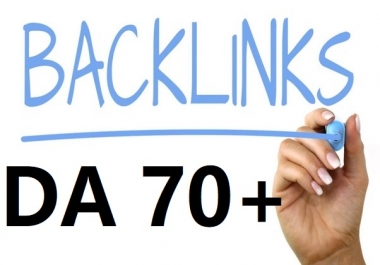 Build 20 powerful high DA 70+ SEO link building backlinks
