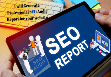 create professional SEO audit report for your website