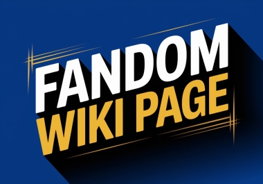 Create a Fandom Wiki page for your business - Guest Posting - Wikipedia alternative branding service