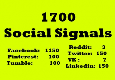 Real SEO Social Signals from top PR sites