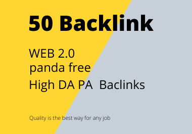 I will promote 50 backlink for web2.0