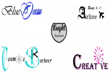 Custom and Unique logo for you