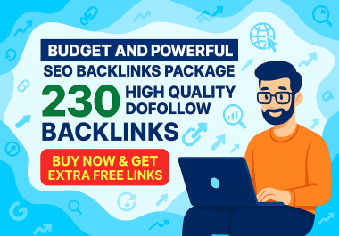 Skyrocket Your Website Rankings with 230 High-Quality Dofollow Backlinks