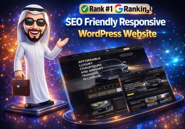 Create SEO Friendly Responsive Wordpress Website to Fast Rank
