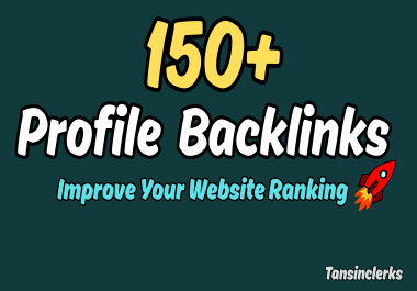 Latest 2025 Updated 150+ High Quality Profile Backlinks For Rank Up On GOOGLE
