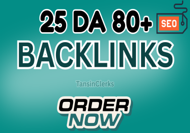 BUY 3 GET 1 FREE On Create DA 80+ Manually 25 Google Safe Ranking Backlinks