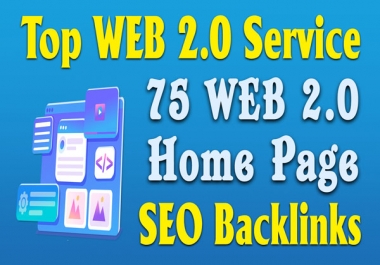75+ web 2 0 homepage seo backlinks high quality web2.0