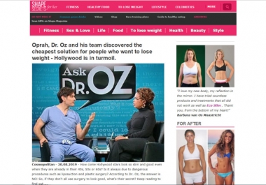 I will provide 250 advertorial landing pages for native ads