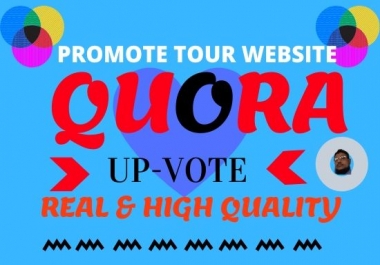 Posting high quality 5 Quora Answers including your keywords and URL