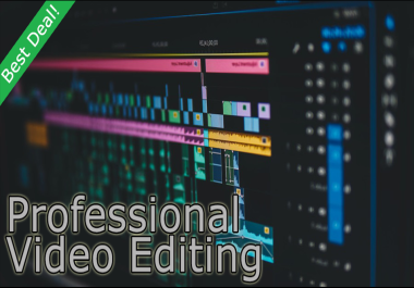 i will do professional gaming/vlogging/tutorial/trailer video editing