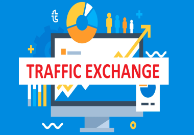 I will drive UNLIMITED real human traffic on your website from Traffic Exchange website