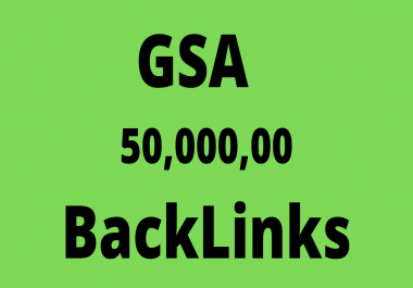 GSA ser 5 Million backlinks for seo top ranking