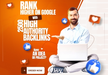 Rank Higher On Google With 2500 DA 50+ Backlinks - PBN,  Guest Post,  Sidebar,  Blog Comments,  Profile