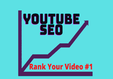 I will do YouTube SEO optimization and will be manager