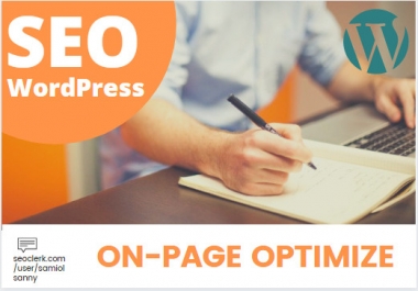 wordpress SEO Onpage Optimization