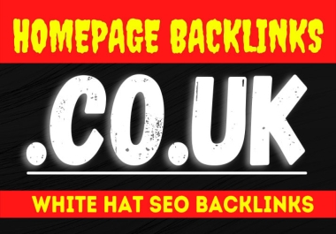10 homepage PBN backlinks. co. uk sites DA 70 plus