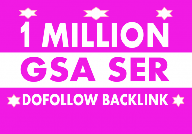 I will do GSA ser backlinks for website ranking in google