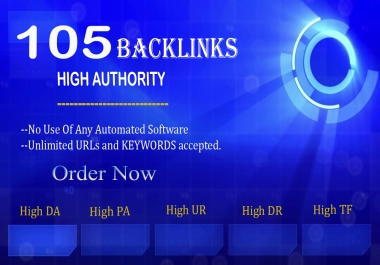 I will build 105 White Hat SEO Backlinks Link Building Service for Google Top Ranking