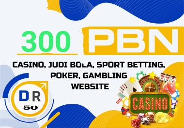 300 Togel Singapore,  Casino,  UFAbet,  Gambling,  Poker PBN DA50+ DR50+ Powerful BACKLINKS