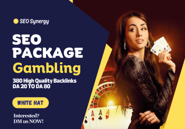 Supercharge Your SEO for Gambling,  Casino,  Poker & CBD Sites