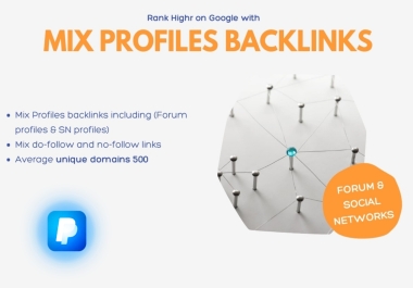 Get 500 Mix Profile High Quality links