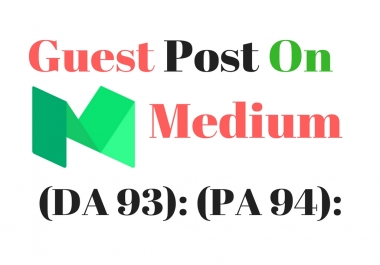 Post a 500 words article on Medium. com with 2 backlinks,  article is inlcuded