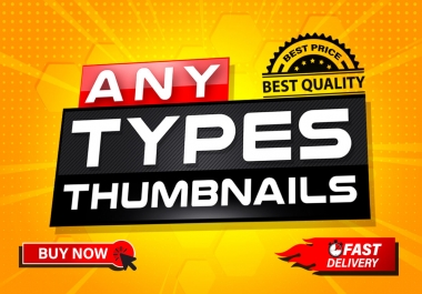 I will design a viral youtube thumbnail