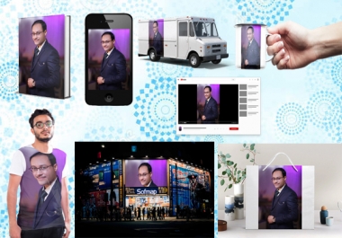 I will design fantastic 3D mockup