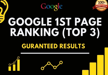 I will rank your website on google 1st page guaranteed February Update 2021