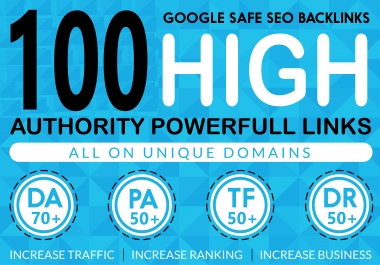 LIMITED TIME OFFER DR50+ 100 High Authority Web 2.0 Dofollow Backlink to rank your site