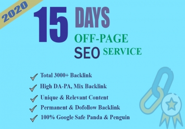 15 Days Off Page SEO with High Authority backlinks strategy Rank Your Website