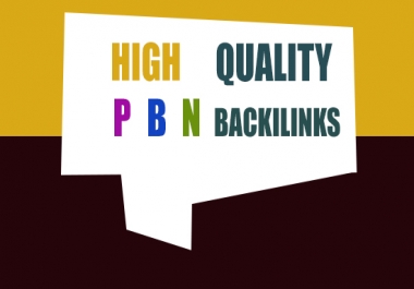 5 High quality Speed SEO PBN Backlinks