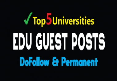 5 EDU Guest Posts on Top Level Universities