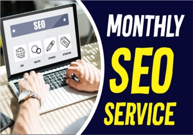 I will do monthly SEO service with permanent high da backlinks