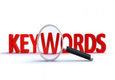 I will find the best keywords to optimize your SEO