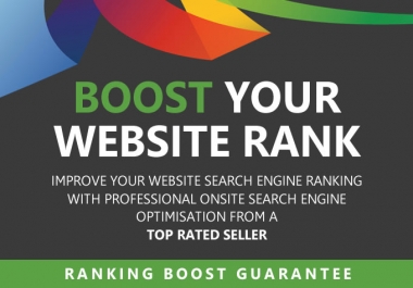 I will search engine optimize SEO your website