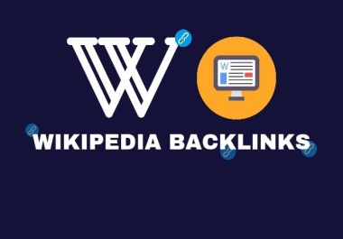 I Will Create 1 Powerful Wikipedia backlink for your website