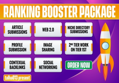 Try Our Ranking Booster Package Service.